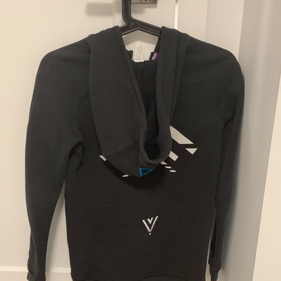 Lululemon kids glow in the dark black hoodie zipup - Picture 5 of 8